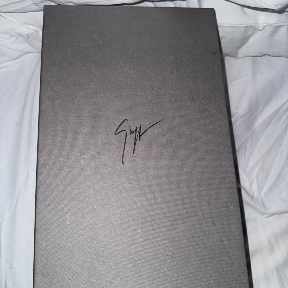 Giuseppe Zanotti Black Sneakers